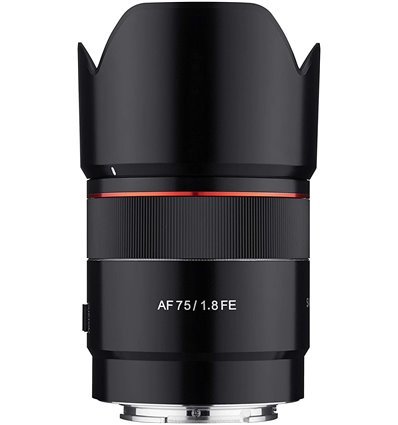 Obiettivo Samyang AF Autofocus 75mm F1.8 FE per Sony E-Mount