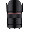 Obiettivo Samyang AF Autofocus 75mm F1.8 FE per Sony E-Mount
