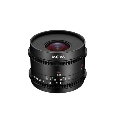 Obiettivo Laowa Venus 7.5mm T/2.1 Zero-D Cine compatibile micro quattro terzi