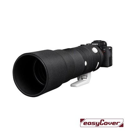 Easycover custodia in neoprene nero per obiettivo Sony 200-600mm Lens Oak