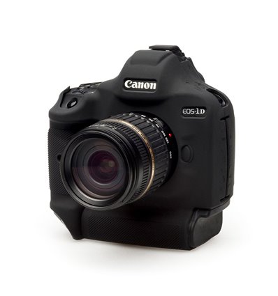 easyCover custodia protettiva in silicone per Canon EOS-1D X Mark I - II - III nero