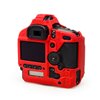 easyCover custodia protettiva in silicone per Canon EOS-1D X Mark I - II - III rosso