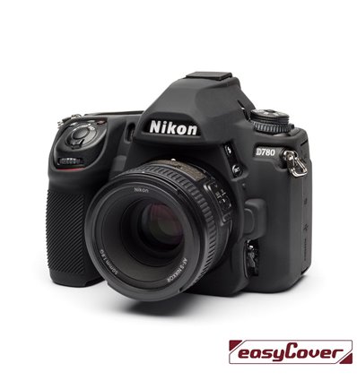 easyCover custodia protettiva in silicone per Nikon D780 nero