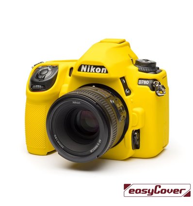 easyCover custodia protettiva in silicone per Nikon D780 giallo