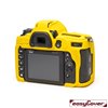 easyCover custodia protettiva in silicone per Nikon D780 giallo