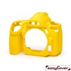 easyCover custodia protettiva in silicone per Nikon D780 giallo
