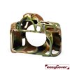 easyCover custodia protettiva in silicone per Nikon D780 camouflage