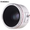 Obiettivo Yongnuo 50mm f/1.8 Mark II Bianco per fotocamere Canon YN50II
