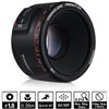 Obiettivo Yongnuo 50mm f/1.8 Mark II Nero per fotocamere Canon YN50II