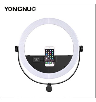 YONGNUO YN-508 3200-5500K Anello beauty circolare LED con staffa U