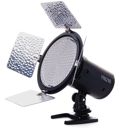 Yongnuo YN216 Faretto circolare Luce LED temperatura 3200-5500K YN-216