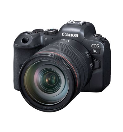 Fotocamera Mirrorless Canon EOS R6 kit 24-105mm f/4L (no adattatore)