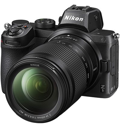 Fotocamera mirrorless Nikon Z5 kit 24-200mm F4-6.3 VR [MENU ENG]