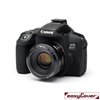 easyCover custodia protettiva in silicone camera case per Canon 850D nero