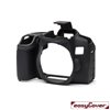 easyCover custodia protettiva in silicone camera case per Canon 850D nero