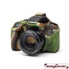 easyCover custodia protettiva in silicone camera case per Canon 850D mimetico