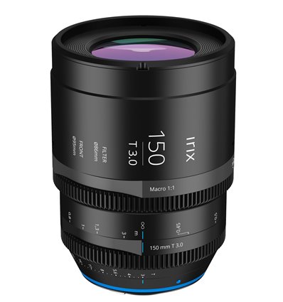 Obiettivo Irix Cine 150mm Macro 1:1 T3.0 per fotocamere Canon EF