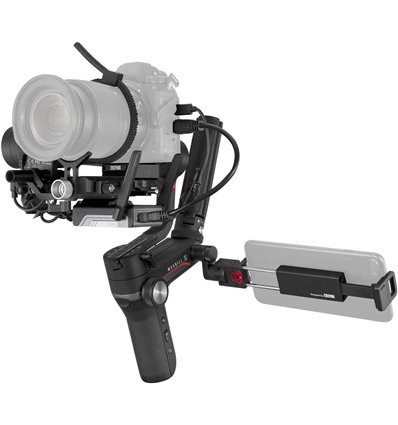 Zhiyun Weebill S Gimbal Stabilizzatore per fotocamere reflex mirrorless + Transmission Pro Pack
