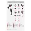 Gudsen Moza AirCross 2 Gimbal stabilizzatore per fotocamere reflex mirrorless fino a 3,2Kg