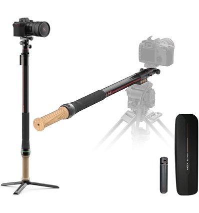 Gudsen Moza Slypod Slider + Monopiede per action-cam smartphone fotocamere fino a 4 kg