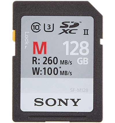 Sony SF-M128 128GB 260mb/s scheda di memoria SDXC UHS-II (Class 10)