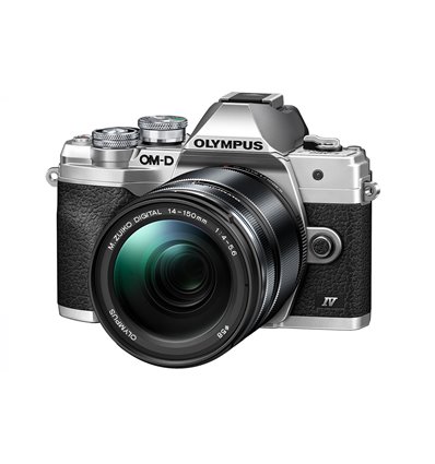 Fotocamera Mirrorless Olympus OM-D E-M10 mark IV kit 14-150mm f/4‐5.6 Silver