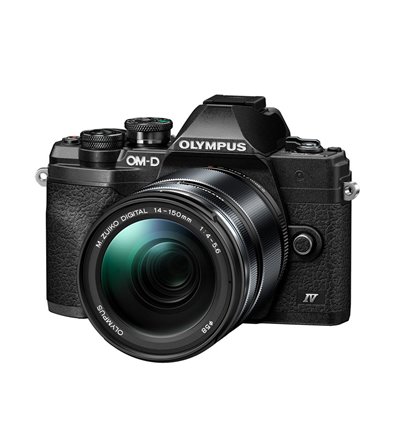 Fotocamera Mirrorless Olympus OM-D E-M10 mark IV kit 14-150mm f/4‐5.6 Nero