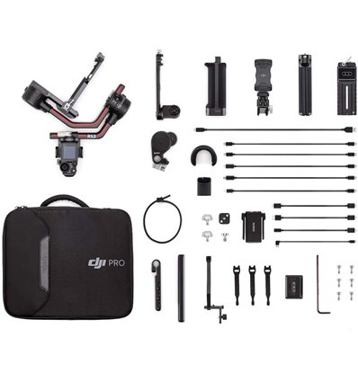 DJI Ronin RS 2 Combo gimbal stabilizzatore per fotocamere mirrorless e reflex fino a 4,5 kg