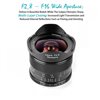 Obiettivo 7Artisans 12mm F2.8 APS-C nero compatibile fotocamere micro 4/3 (A604B)