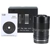 Obiettivo 7Artisans 60mm F2.8 Macro nero per mirrorless Sony E-Mount (A112-E)