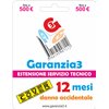 Garanzia Cover 12 mesi con massimale di copertura fino a 500 euro - GARANZIA3 COVER