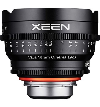 Obiettivo Samyang Xeen 16mm T2.6 compatibile fotocamere PL-mount