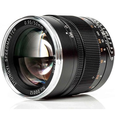 Obiettivo Zhongyi Mitakon Speedmaster 50mm f/0.95 per mirrorless Canon RF