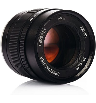 Obiettivo Zhongyi Mitakon Speedmaster 35mm f/0.95 II nero per mirrorless Fujifilm X