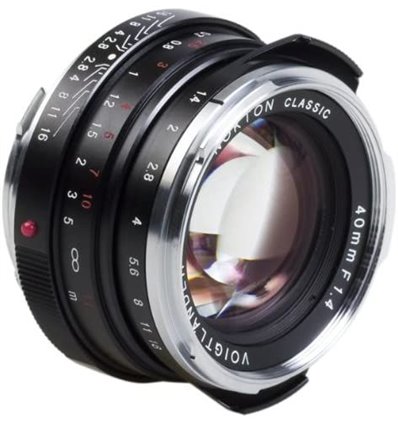 Obiettivo Voigtlander Nokton 40mm f/1.4 (Single coat) per fotocamere Leica M-mount