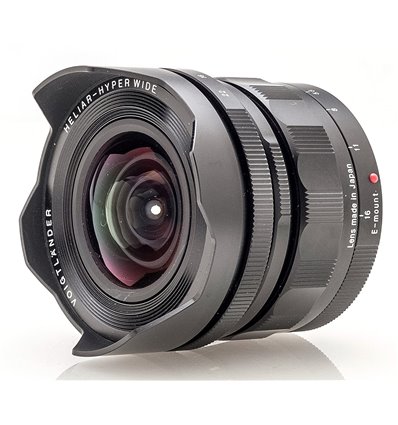 Obiettivo Voigtlander Heliar-Hyper Wide 10mm f/5.6 per mirrorless Sony E-Mount
