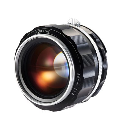 Obiettivo Voigtlander Nokton 58mm f/1.4 SL II S silver per Nikon