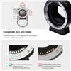 Yongnuo EF-E II adattatore per obiettivo Canon EF / EF-S a fotocamera Sony E-Mount