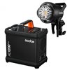 Godox AD1200 PRO kit flash fotografico portatile per esterno + trolley