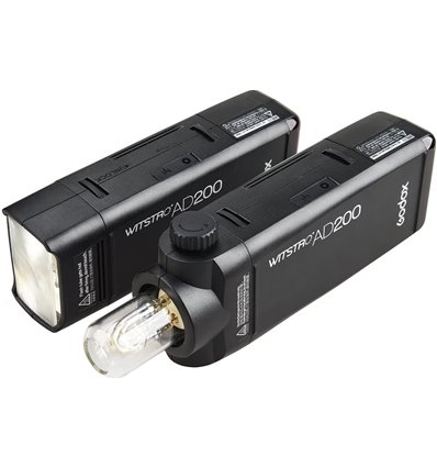 Godox AD200 TTL Kit flash tascabile 200 Ws + batteria litio