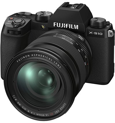 Fotocamera Mirrorless Fujifilm X-S10 kit 16-80mm F4 R OIS WR