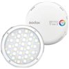 Godox R1 faretto LED RGB circolare mini creative light