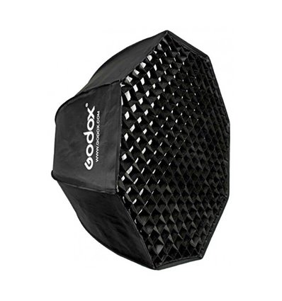 Godox SB-FW140 Softbox 140cm Octa attacco bowens + griglia a nido d’ape per flash da studio