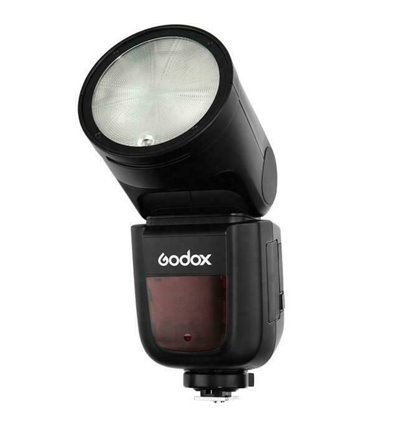 GODOX V1 Testa Rotonda Speedlite Flash della fotocamera per Olympus 