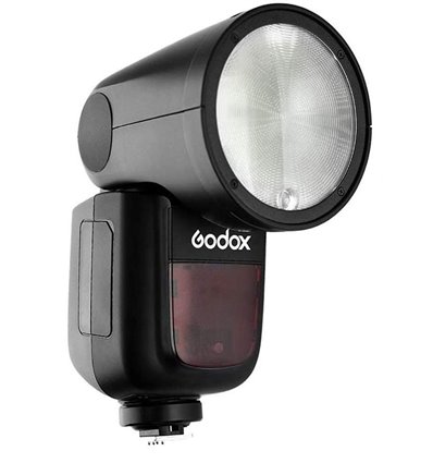 Godox V1 flash a testa rotonda per Pentax