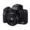 Fotocamera Mirrorless Canon EOS M50 Mark II kit 15-45mm IS STM Nero