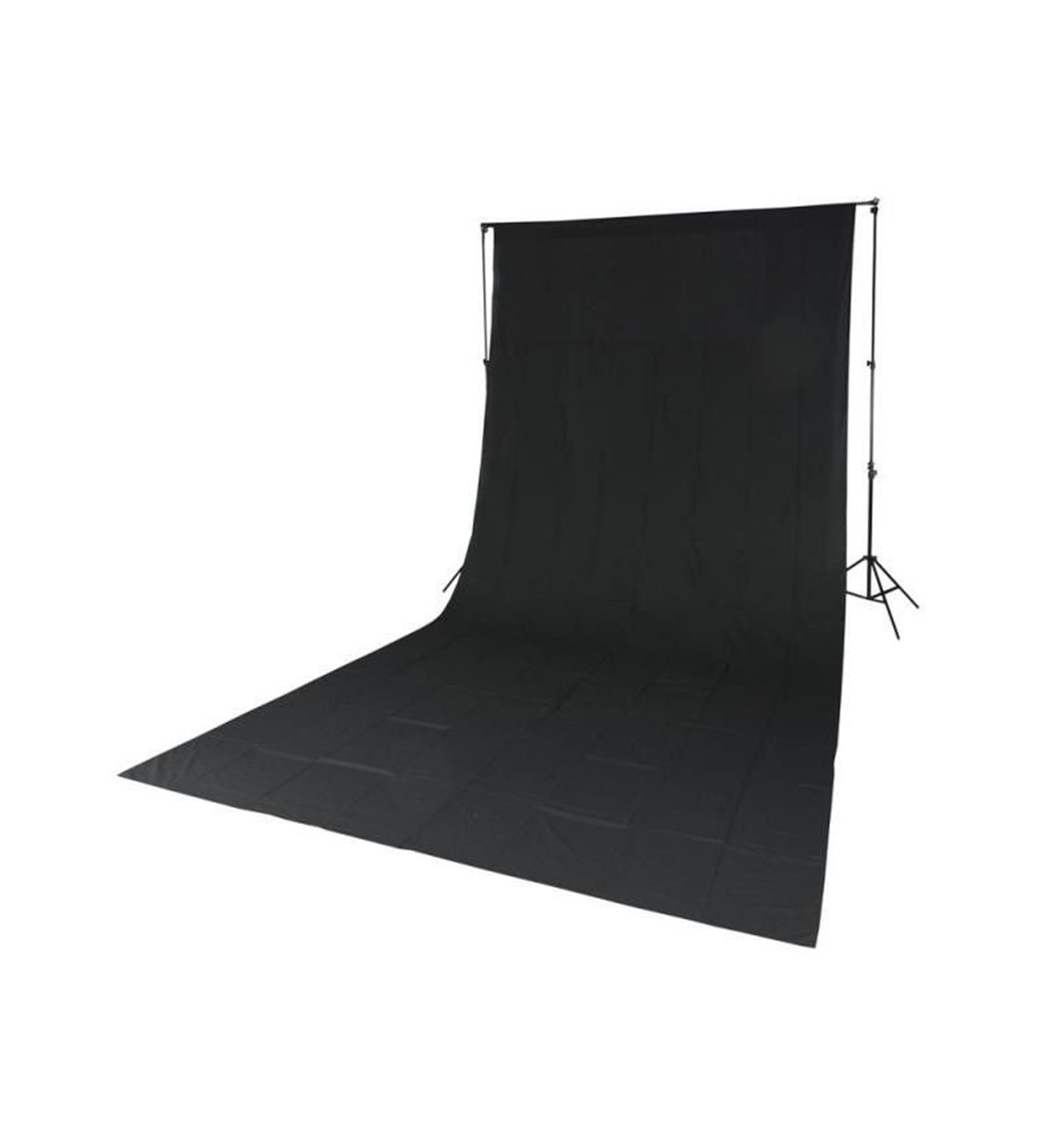 Quadralite fondale fotografico in stoffa cotone 2,85m x 6m nero