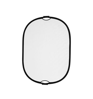 Quadralite Pannello Riflettente con maniglia Bianco/Silver 90x120cm