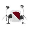 Quadralite LH-40 LED Kit Studio cubo luce 60X60 + 4 luci