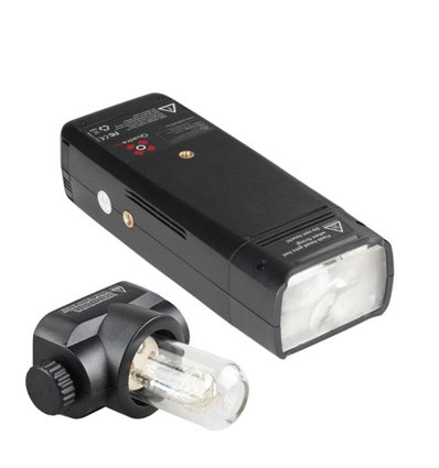 Quadralite Reporter 200 TTL flash portatile doppia testa